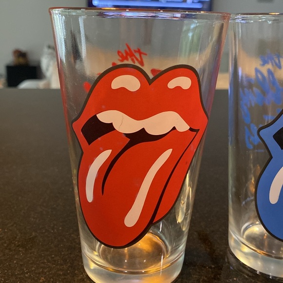2010 Rolling Stones Full Set of (4) Pint Glasses - Picture 3 of 10